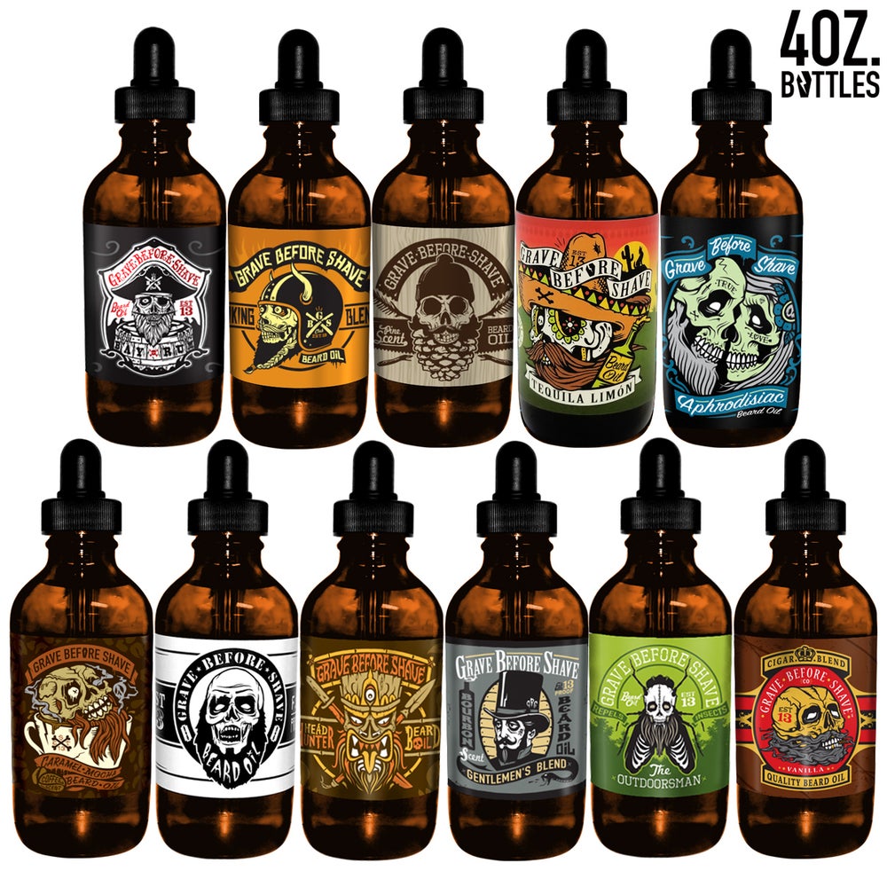 Huile à barbe grave before shave