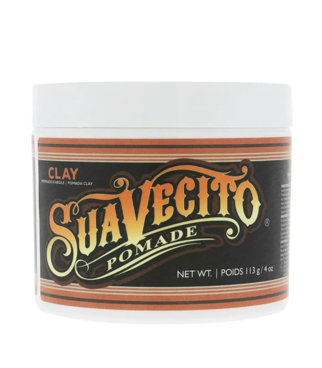 Pommade d'argile suavecito_